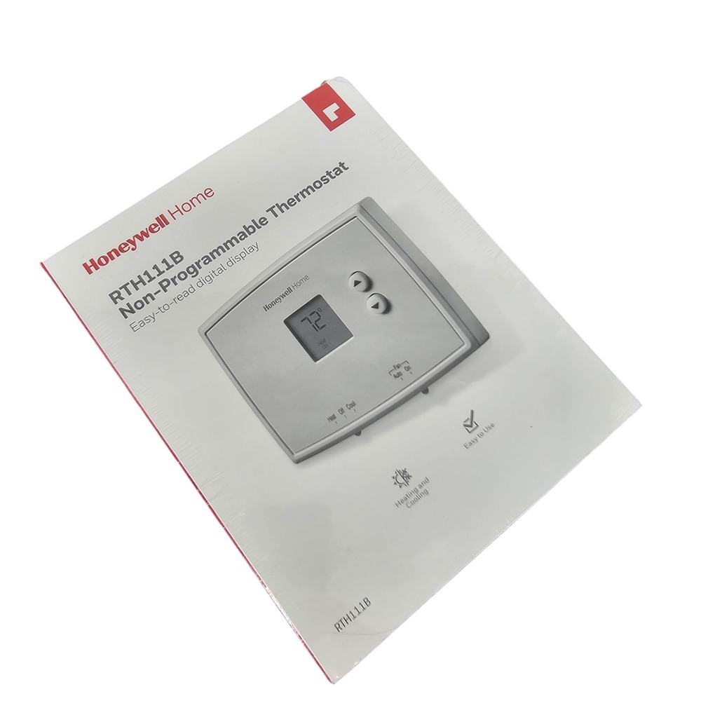 Honeywell Home RTH111B Non-Programmable Digital Thermostat White New Sealed